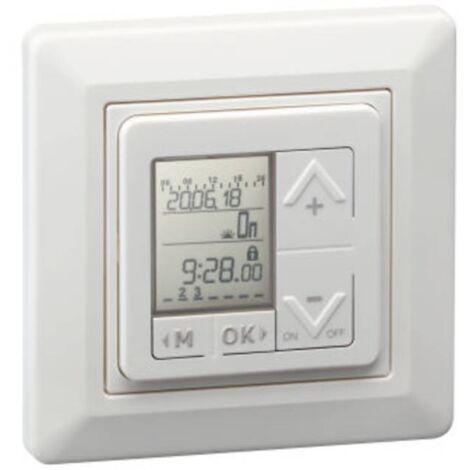 Paladin Programmateur Horaire Numérique Blanc Compact