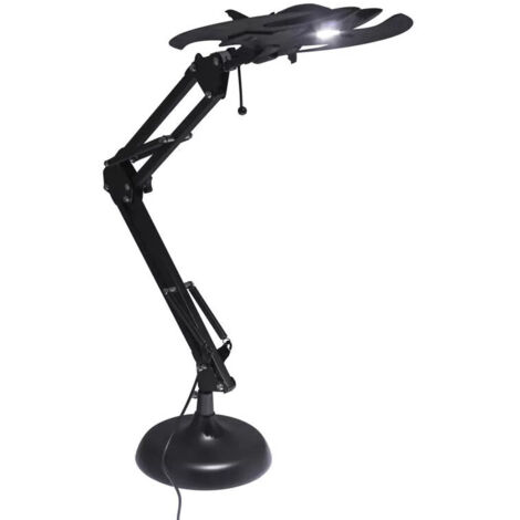 Paladone Batwing lampada da tavolo Nero