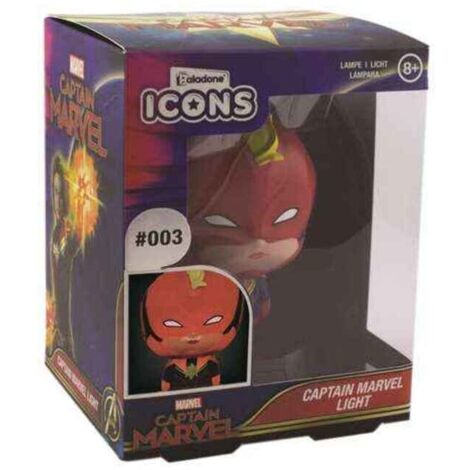 Paladone Captain Marvel ICON Light Éclairage d’ambiance