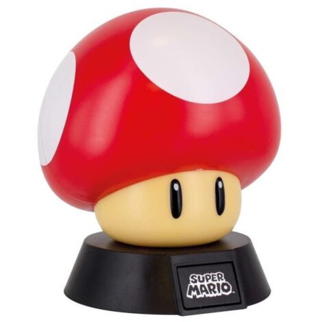 Paladone icona super mario champiñon lampada paladone icona super mario champiñon