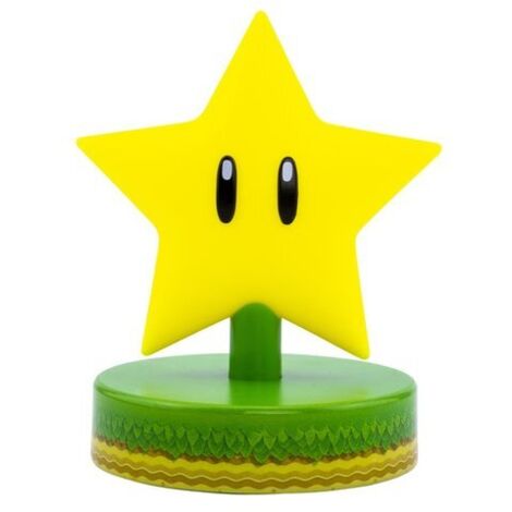 Paladone icona supersuper mario star lampada