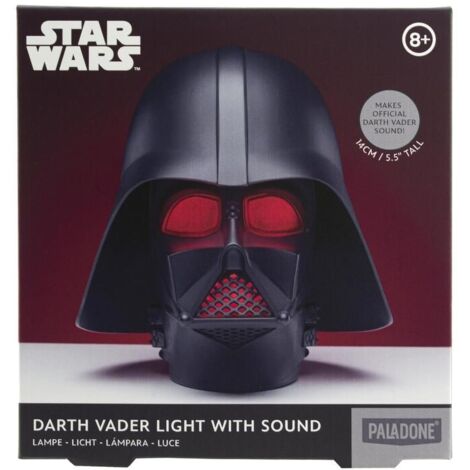 Paladone Lampada con Suono Star Wars Darth Vader