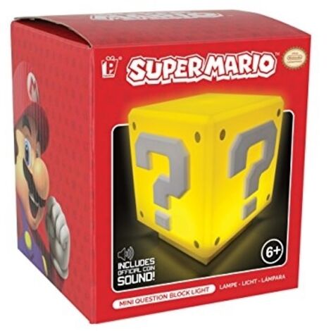 PALADONE LÁMPARA MESILLA SUPER MARIO BROS, MULTICOLOR