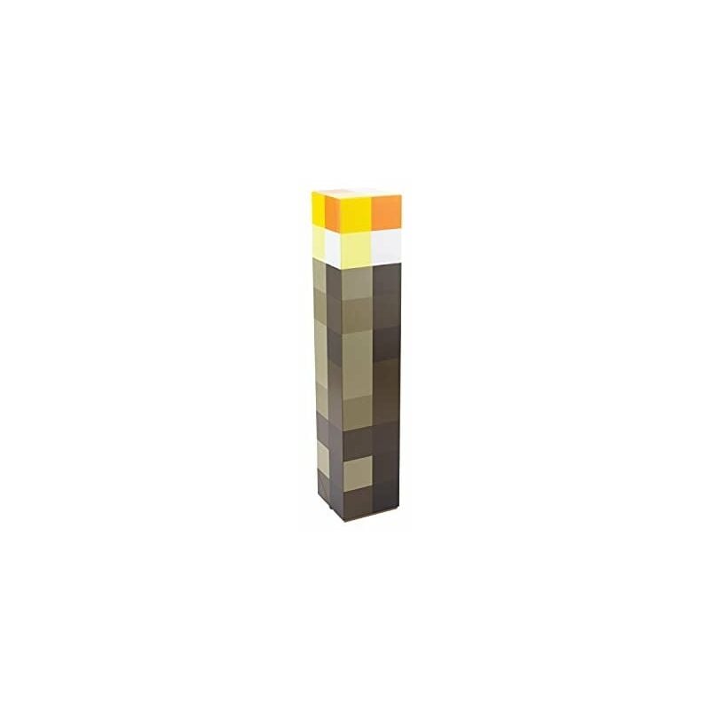 Minecraft lampe torche 2 modes d'éclairage 2 modes d'utilisation fonctionnement à piles PP9202MCF - Paladone