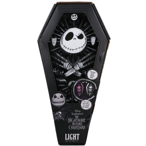 Paladone Nightmare Before Christmas - Luce de bara con licenza ufficiale de Disney, decorazione spettrale de Halloween, accento de umorismo con due colori de luce, regalo ideale per i fan de il.