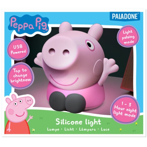 Paladone Peppa Pig Lampe Veilleuse Multicolore 14 cm