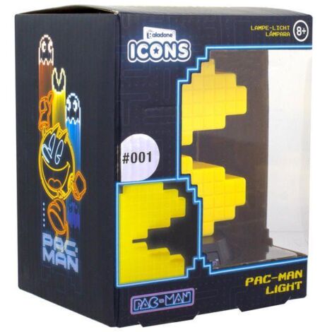Paladone Produkte - Mini-Lampe Pac-Man 3D 10 cm, multicolor