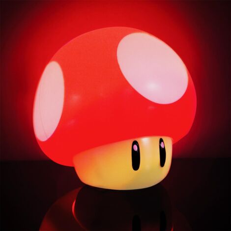 Paladone Super Mario fungo luce con effetti sonori, plastica