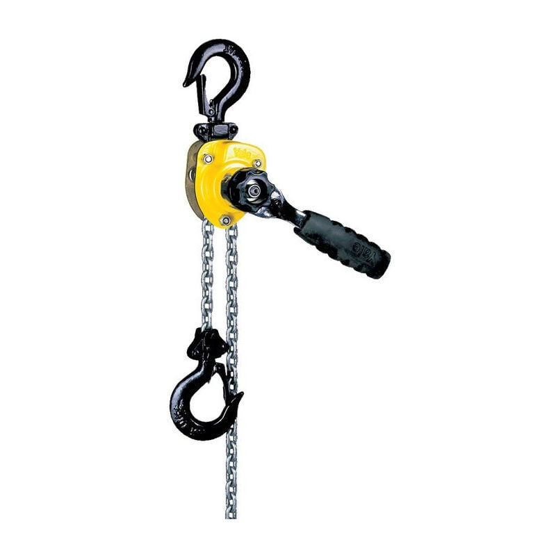 Palan à levier Yalehandy cap. charge 250 kg hauteur course 3 m sans accouplement