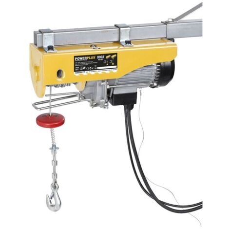 Palan électrique 1050w 300/600kg powx902 powerplus