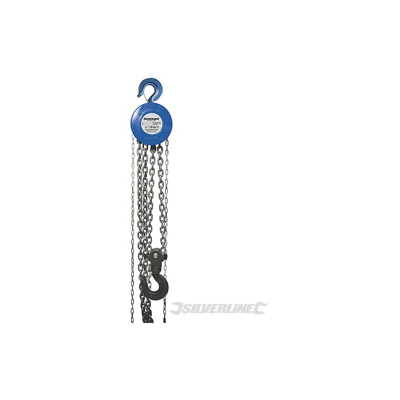 Silverline - 282517 Polipasto manual de cadena
