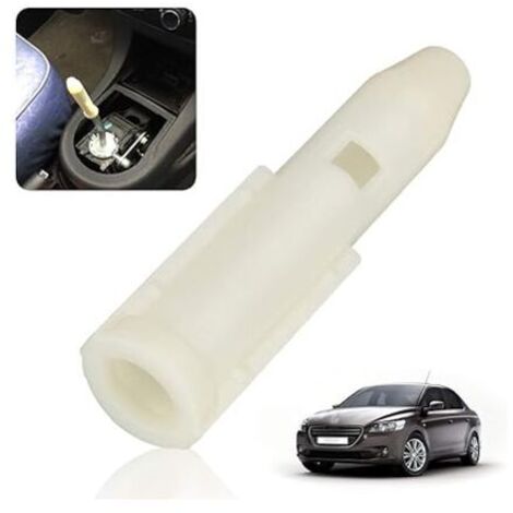 Palanca adaptadora de pomo de cambio blanco para Peugeot 106 107 206 207 301 306 307 308 2008 3008 406 508 5008 605 807 Partner, etc. Citroen C1 C2 C3 C4, etc.