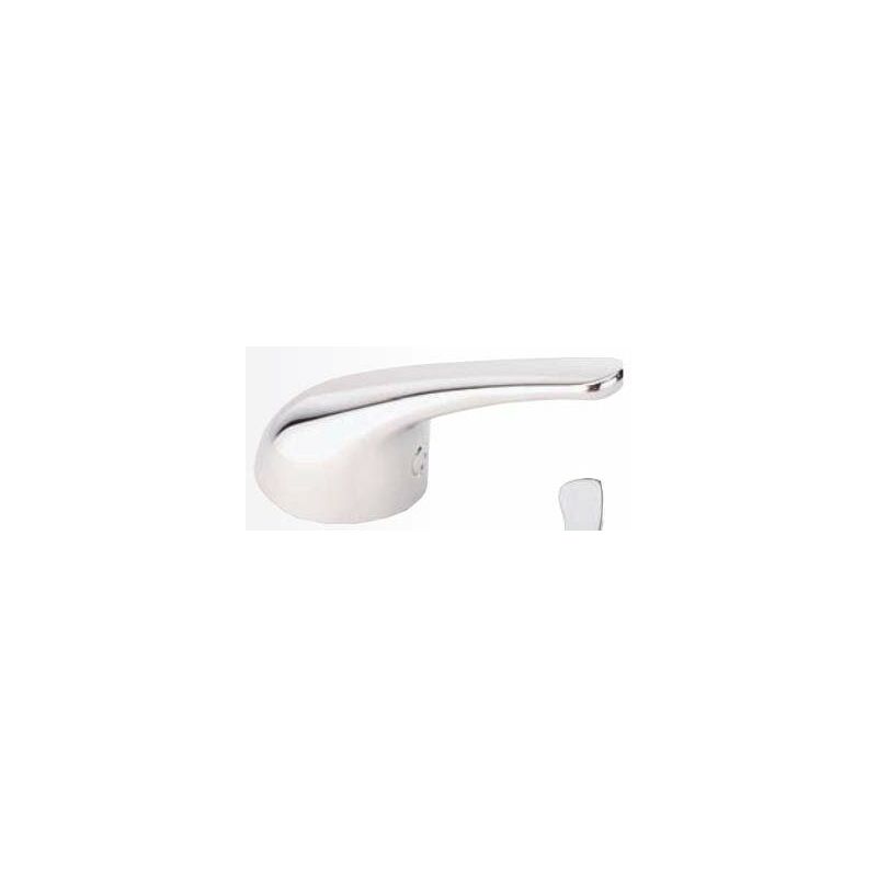 

Palanca curva ZAMAC cromada para mezclador con cuadrado de 10.5mm