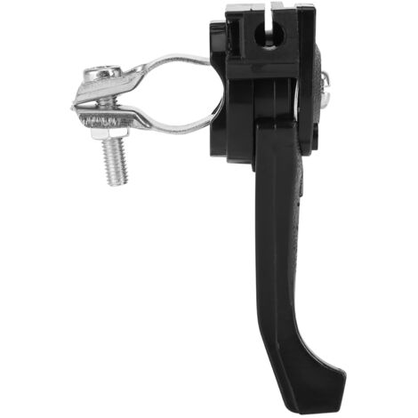 Palanca de acelerador universal compatible con manillares de 19 mm para cortacéspedes, jardinería y maquinaria agrícola, ajuste preciso.