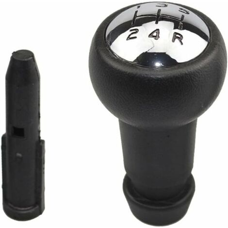 Palanca de cambios de 5 velocidades, pomo de cambio manual, apto para Peugeot 206, 207 y 307.