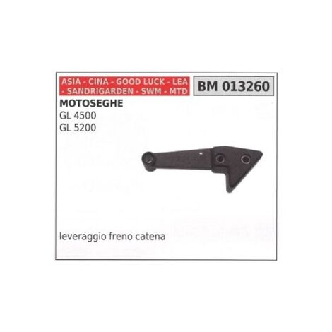 Palanca de freno de cadena ASIA para motosierra GL 4500 5200 013260