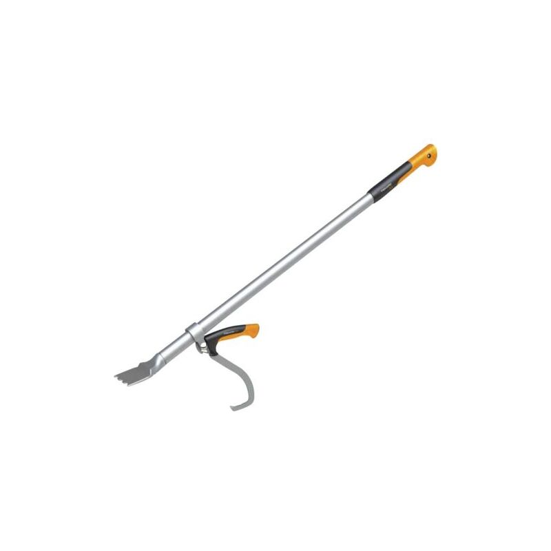 

Fiskars WoodXpert Palanca de tala - L, Para manejar la tala de árboles, Longitud: 115 cm, Negro/Naranja/Plata, 1015439