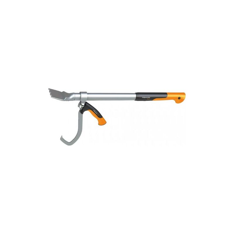 

Fiskars WoodXpert Palanca de tala - M, Para manejar la tala de árboles, Longitud: 70 cm, Negro/Naranja/Plata, 1015438