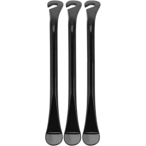 Palanca para neumáticos de scooter de acero al carbono - Cuchara para neumáticos - 3 piezas - Herramienta para reparar ruedas de bicicleta
