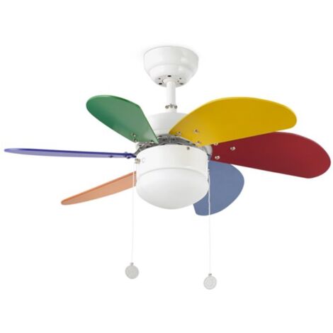 PALAO S Ventilador multicolor