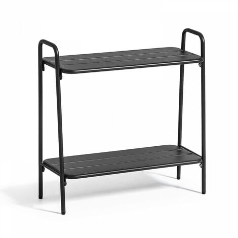 Palavas - Etagère de jardin en acier noir