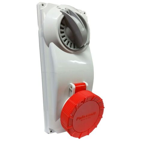 Palazzoli Toma industrial con enclavamiento CEE 3P+E 16A 400V IP67