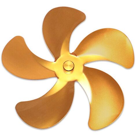 pales ventilateur à chaleur accessoires lame de ventilateur pour brûleur à bûches ventilateur de cheminée poêle à bois poêle à bois
