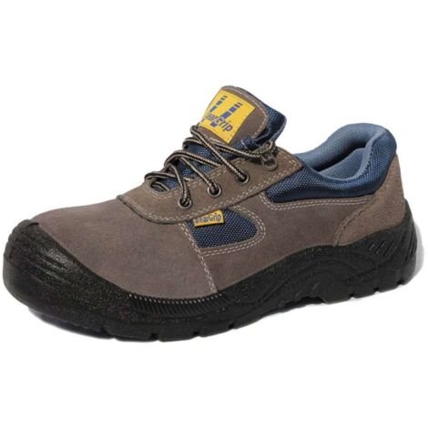 Palese scarpe antinfortunistiche S1P pelle scamosc. num.45 marrone
