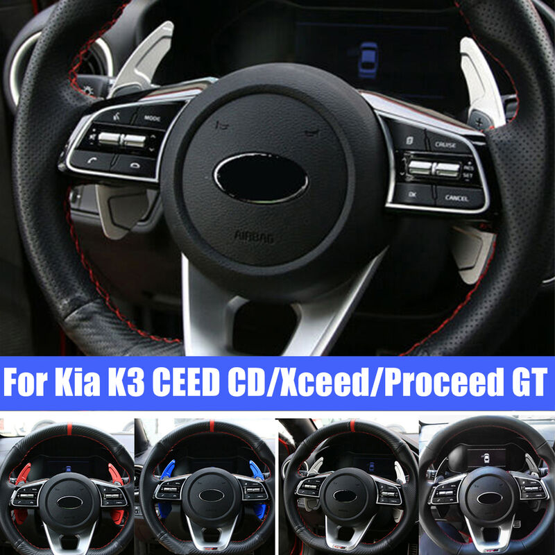 

Paleta de cambio de marchas de aleación para Kia Ceed CD Xceed Proceed GT (plateado)