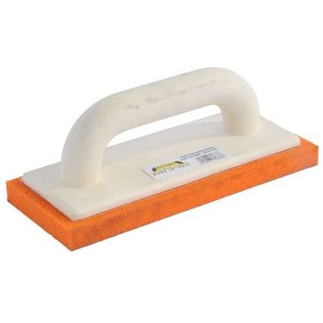 Paleta de goma con esponja naranja G 14x28 Comitel
