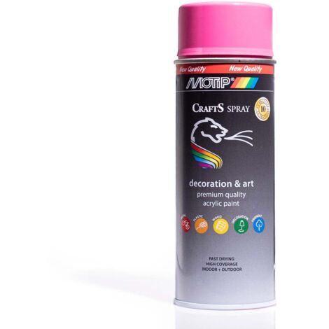 Paleta de pintura acrílica en aerosol RAL 4003 rosa 400 ml CRAFTS