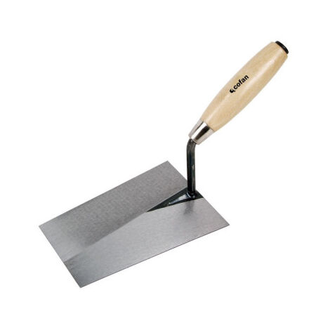 Paleta forjada modelo Norte con mango de madera y varias medidas                                                     180 mm