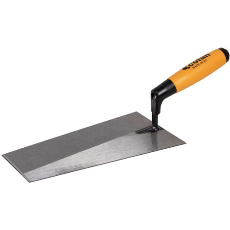 Paleta forjada punta cuadrada mango de madera y goma 260 mm de longitud 09515250