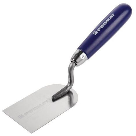 PROMAT Paleta Para Yeso Ancho 60 Mm Inoxidable, Con Mango De Haya A