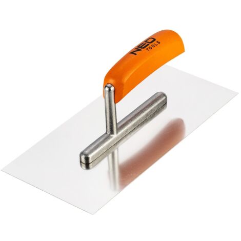 Paleta recta, 270 x 128 mm, mango de madera