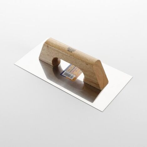 Paleta rectangular con mango de madera 300 x 150 mm