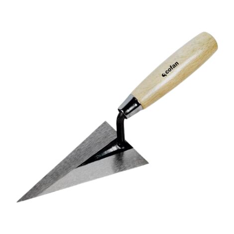 Paletín con punta aguda con mango de madera y 130 mm de longitud 09517015