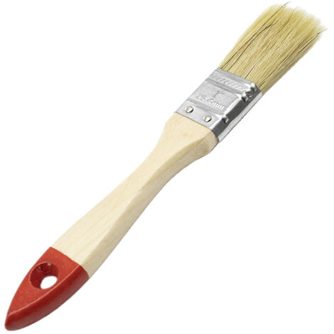 Paletina pintura doble cerda mango madera 25 mm