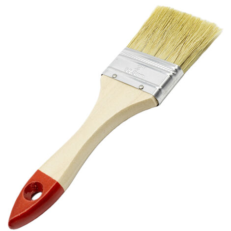 Paletina pintura doble cerda mango madera 50 mm