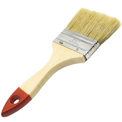 Paletina pintura doble cerda mango madera 62.5 mm