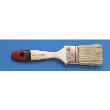 Paletina Pintura Trip 30 Mm Mango Madera Punta Roja Rulo Pluma