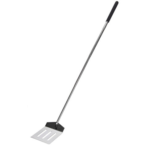 Paletta da Barbecue Estensibile da 25 a 72 cm in Metallo con Manico in Plastica spatola griglia pesce o carne pic nic