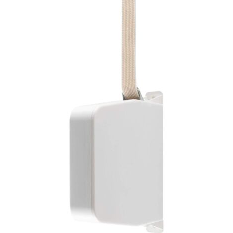 Paletta esterna incernierata 34x188x156mm bianco 180° ruotabile