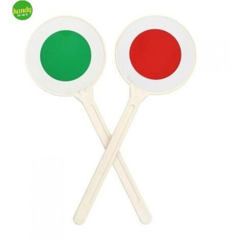 Paletta Handy Fai Da Te Segnalazione Rossa/Verde