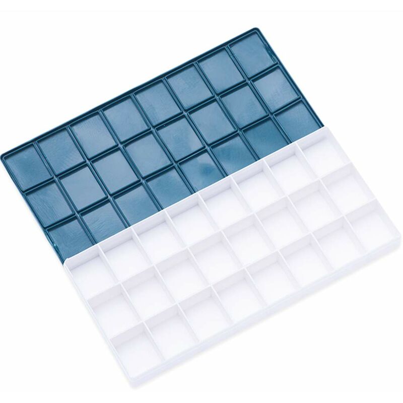 Palette Box 24 griglie Paint Paint Holder Vassoio