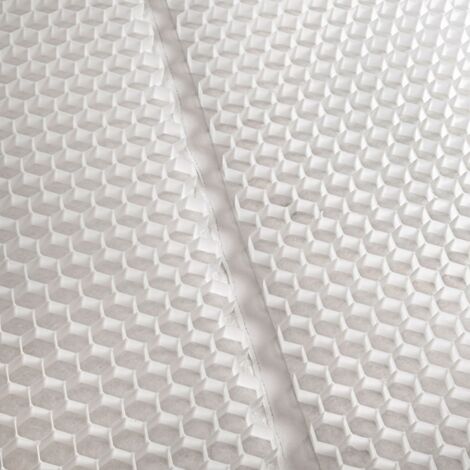 Palette de 33 Stabilisateurs de gravier (63,36 m²) - Blanc - 120 X 160 X 3 cm Blanc - Rinno Gravel - Blanc