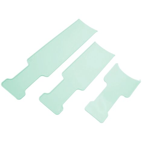 Palette de Mélange Professionnelle pour Couleur de Cheveux - 3 Pièces Vert Salon Coiffure