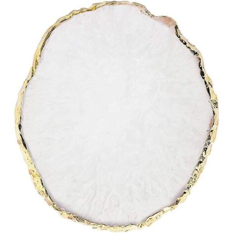 Palette d'ongles en résine, fournitures de bricolage pour les ongles (blanc)