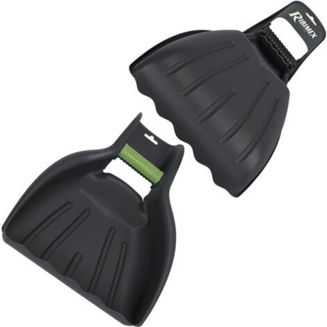PALETTE RACCOGLI FOGLIE MANUALE SET 2 PEZZI IN PLASTICA LEGGERA RIBIMEX