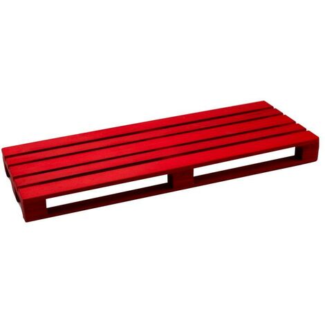 Palette rouge cm40x15h3,5